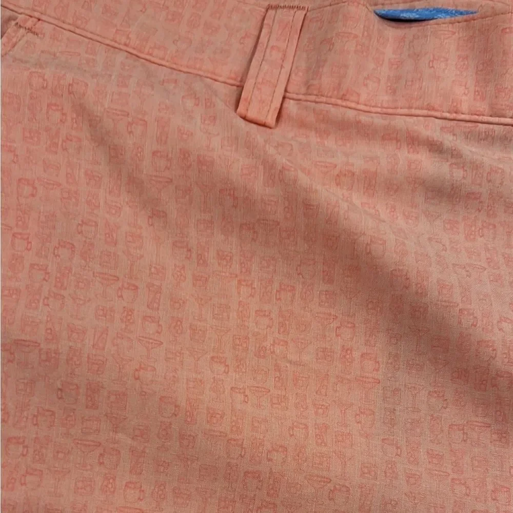 Peter Millar coral color 10” shorts size 35 - Picture 4 of 7